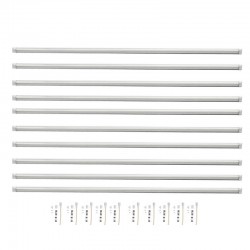 10PCS 60cm/90cm T8 V-Shape 2835 LED Tube Lamp Fluorescent Light for Supermarket Parking Workshop AC85-265V
