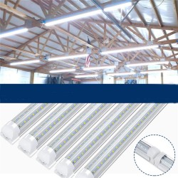 10PCS 60cm/90cm T8 V-Shape 2835 LED Tube Lamp Fluorescent Light for Supermarket Parking Workshop AC85-265V