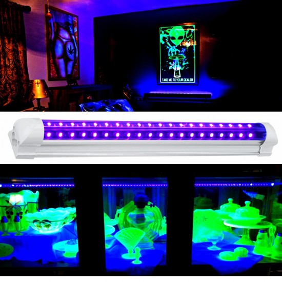 32CM USB Purple UV Ultraviolet LED Rigid Strip Light Bar Tube Decor Party Lamp Blacklight DC5V