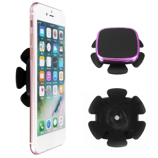 Car Steel Ring Wheel Support de téléphone portable Cadre de support de navigation magnétique Car Steel Ring Wheel Support de téléphone portable Cadre de support de navigation magnétique