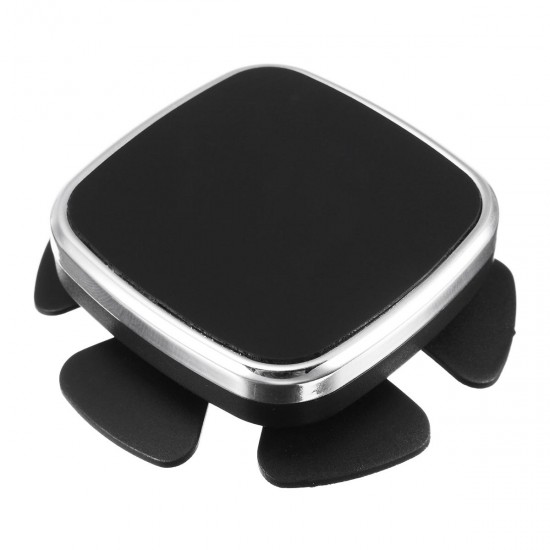 Car Steel Ring Wheel Support de téléphone portable Cadre de support de navigation magnétique