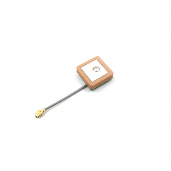 3cm 15*15*4mm 1st-IPEX 28dB High Gain RHCP Ceramic GPS Active Antenna BT-15 For RC Drone