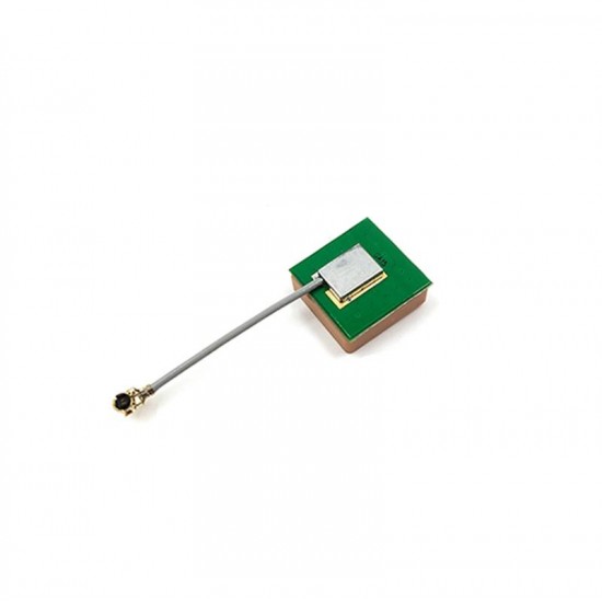 3cm 15*15*4mm 1st-IPEX 28dB High Gain RHCP Ceramic GPS Active Antenna BT-15 For RC Drone