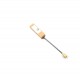 3cm 20*6*4mm 1st-IPEX 28dB High Gain RHCP Ceramic GPS Active Antenna BT-206 For RC Drone 3cm 20*6*4mm 1st-IPEX 28dB High Gain RHCP Ceramic GPS Active Antenna BT-206 For RC Drone