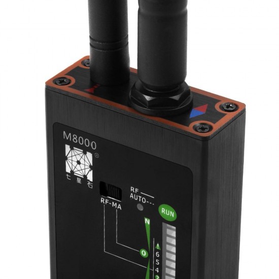 M8000 1MHz-12GH Radio Signal Detector FBI GSM RF Auto Signal Camera Detector GPS Tracker Finder with Magnetic LED Antenna M8000 1MHz-12GH Radio Signal Detector FBI GSM RF Auto Signal Camera Detector GPS Tracker Finder with Magnetic LED Antenna