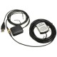 Waterproof Car External Receiver Antenna Repeater Active USB Port GPS Signal 30DB Amplifier