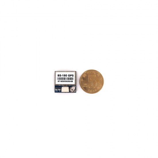 4.9g BS-180 Micro GPS Antenna Module Flash TTL Tevel 9600bps for F3 CC3D RC Drone Airplane