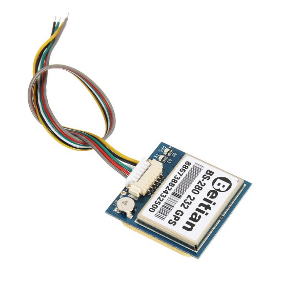 5PCS BS-280 232 GPS Receiver Module 1PPS Timing With Flash + GPS Antenna