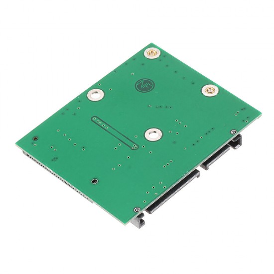 5Pcs mSATA SSD to 2.5 Inch SATA 6.0GPS Adapter Converter Card Module Board Mini Pcie SSD Compatible SATA3.0Gbps/SATA 1.5Gbps