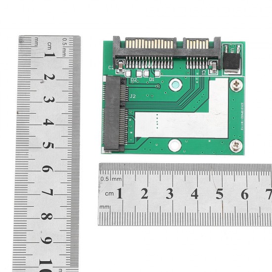 5Pcs mSATA SSD to 2.5 Inch SATA 6.0GPS Adapter Converter Card Module Board Mini Pcie SSD Compatible SATA3.0Gbps/SATA 1.5Gbps 5Pcs mSATA SSD to 2.5 Inch SATA 6.0GPS Adapter Converter Card Module Board Mini Pcie SSD Compatible SATA3.0Gbps/SATA 1.5Gbps