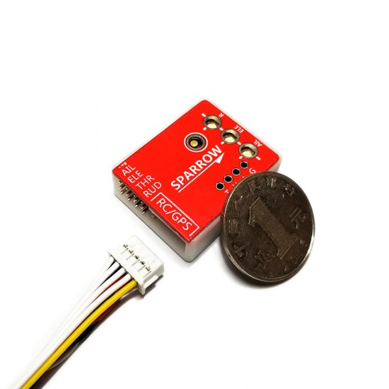SN Sparrow FC Flight Controller Stabilizing 6-Axis Gyro With M7 GPS Module for FPV RC Airplane Fixed-Wing SN Sparrow FC Flight Controller Stabilizing 6-Axis Gyro With M7 GPS Module for FPV RC Airplane Fixed-Wing