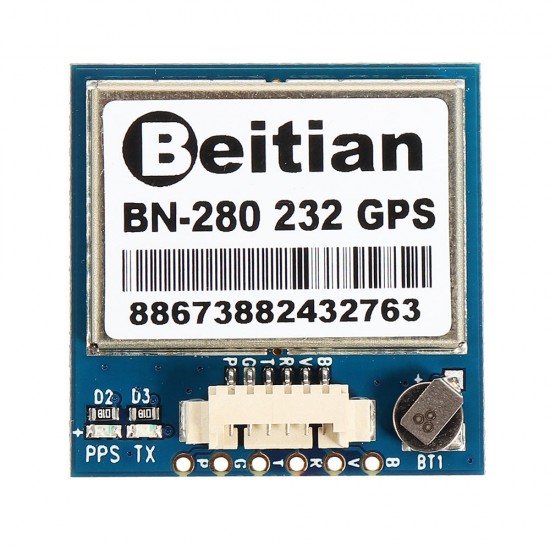 BN-280 RS232 GPS Module GPS+GLONASS Dual Mode With Antenna BN-280 RS232 GPS Module GPS+GLONASS Dual Mode With Antenna