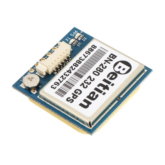 BN-280 RS232 GPS Module GPS+GLONASS Dual Mode With Antenna BN-280 RS232 GPS Module GPS+GLONASS Dual Mode With Antenna