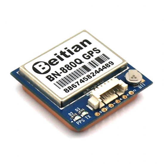 BN-880Q GPS+GLONASS Dual GPS Antenna Module FLASH TTL Level 9600bps for FPV Airplane RC Racing Drone