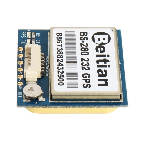 BS-280 232 GPS Receiver Module 1PPS Timing With Flash + GPS Antenna