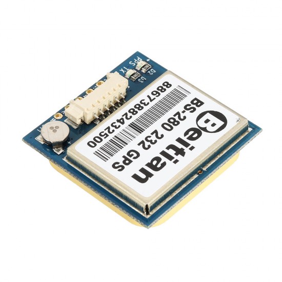 BS-280 232 GPS Receiver Module 1PPS Timing With Flash + GPS Antenna