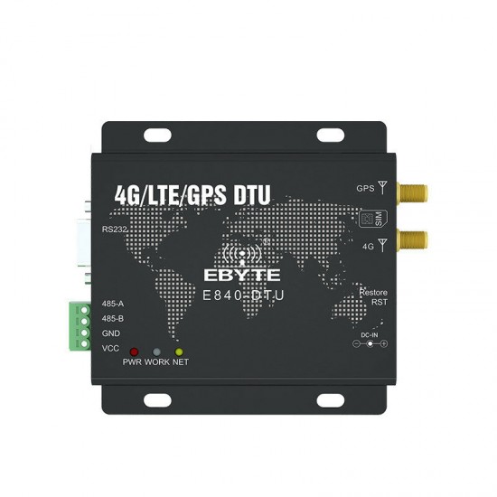 E840-DTU(4G-03) IOT Device GPS Tracker Ethernet Module GPS Positioning Terminal 3G 4G Module GSM Modem