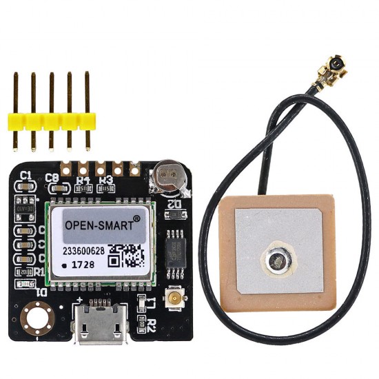 GPS Serial Module APM2.5 Flight Control GT-U7 with Ceramic Antenna for DIY Handheld Positioning System OPEN-SMART for Arduino GPS Serial Module APM2.5 Flight Control GT-U7 with Ceramic Antenna for DIY Handheld Positioning System OPEN-SMART for Arduino