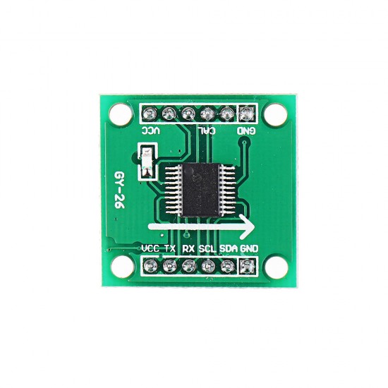 GY-26 DC 3V-5V Digital Electronic Compass Sensor Module High-precision High-sensitivity GPS Navigation GY-26 DC 3V-5V Digital Electronic Compass Sensor Module High-precision High-sensitivity GPS Navigation