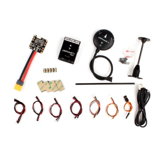 Pixhawk 4 Mini Autopilot Flight Controller M8N GPS Module PM06 Power Management for RC Drone Pixhawk 4 Mini Autopilot Flight Controller M8N GPS Module PM06 Power Management for RC Drone