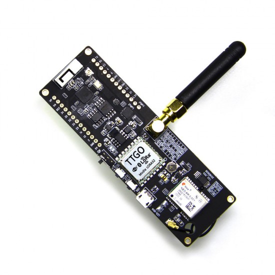ESP32 433/868/915Mhz v0.7 WiFi Wireless bluetooth Module ESP-32 GPS NEO-6M SMA 32 18650 Battery Holder ESP32 433/868/915Mhz v0.7 WiFi Wireless bluetooth Module ESP-32 GPS NEO-6M SMA 32 18650 Battery Holder
