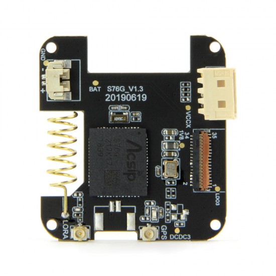 GPS+Lora(S76G) Bottom Programable PCB Expansion Board For Smart Box Development Module GPS+Lora(S76G) Bottom Programable PCB Expansion Board For Smart Box Development Module