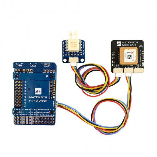 Matek Systems GPS M8Q-CAN UAVCAN GPS Module support COMPASS Galileo for RC Drone FPV Racing Multirotor Matek Systems GPS M8Q-CAN UAVCAN GPS Module support COMPASS Galileo for RC Drone FPV Racing Multirotor