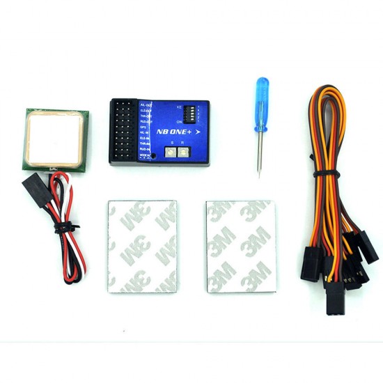 NB One 32 Bit Flight Controller Built-in 6-Axis Gyro With Altitude Hold Mode + GPS Module for Airplane RC Fixed Wing NB One 32 Bit Flight Controller Built-in 6-Axis Gyro With Altitude Hold Mode + GPS Module for Airplane RC Fixed Wing