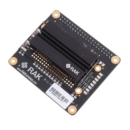 RAK2245 Pi HAT LoRaWAN Concentrator Gateway Integrated SX1301 GPS RAK831 Upgrade Version Wireless Module RAK2245 Pi HAT LoRaWAN Concentrator Gateway Integrated SX1301 GPS RAK831 Upgrade Version Wireless Module