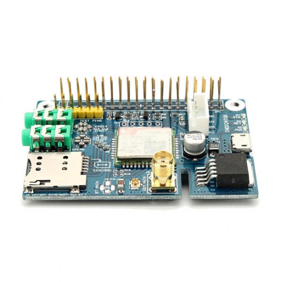 SIM800C GPRS GSM Module Development Board With SMA Antenna For Raspberry Pi