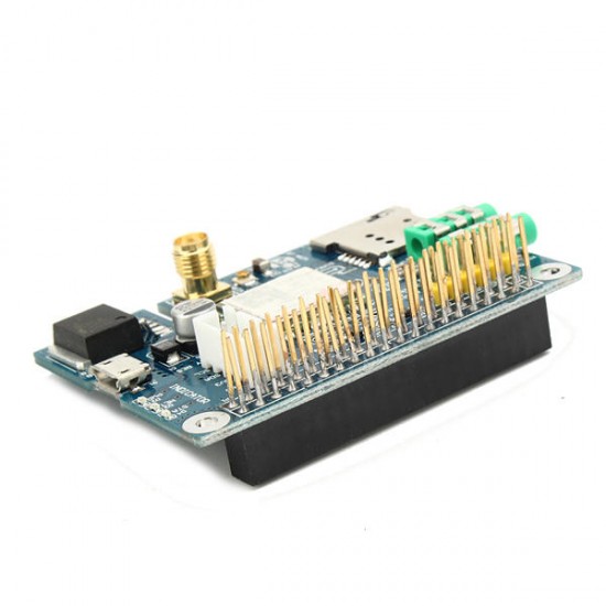 SIM800C GPRS GSM Module Development Board With SMA Antenna For Raspberry Pi