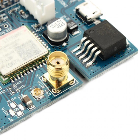 SIM800C GPRS GSM Module Development Board With SMA Antenna For Raspberry Pi