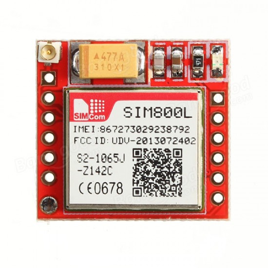 SIM800L GSM GPRS Module Board MicroSIM Transfer Card Core Board Quad-band SIM800L GSM GPRS Module Board MicroSIM Transfer Card Core Board Quad-band
