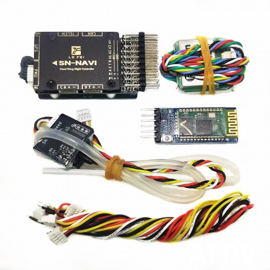 Smart Audio Flight Controller FC Built-in OSD+Airspeed Meter+PMU Module+GPS for RC Airplane Fixed Wing