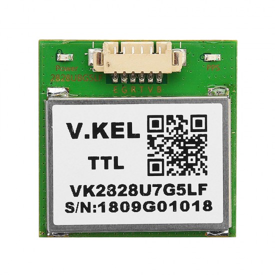 VK2828U7G5LF GPS Module With Antenna TTL Level 1-10Hz With Flash Flight Control Model
