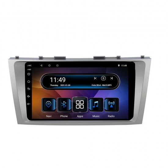 Android 8.1 Car Radio Stereo 9 Inch Capacitive Touch Screen Car GPS Navigation For Toyota Camry 2008 - 2011