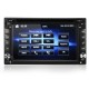 GPS Navigation HD 2DIN 6.2 Inch Car Stereo DVD Player bluetooth iPod MP3 Camera