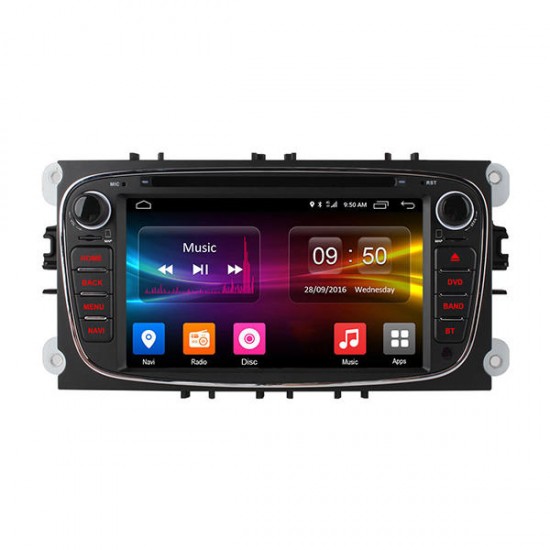 C500 OL-7296F HD 7Inch 4G Wifi Car MP5 Player Android 6.0 Quad Core TV GPS for Ford Focus