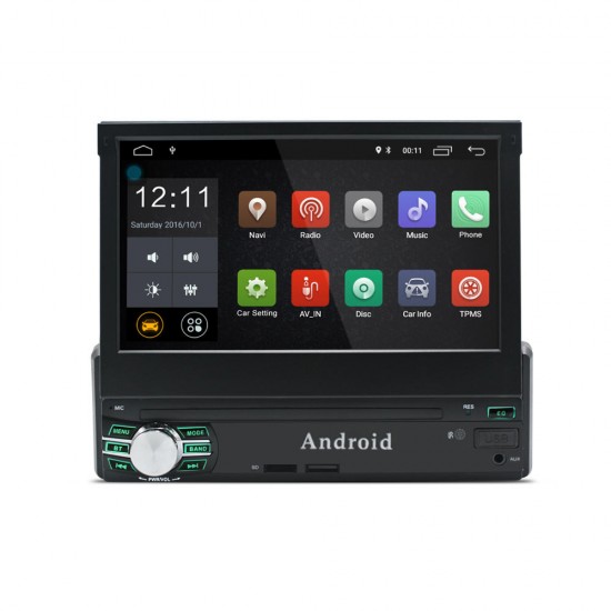 RM-CL0013 navigation Bluetooth de lran HD de 7 pouces inversant la vue arrière Android 6.0 du véhicule GPS