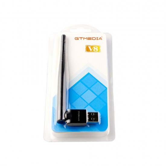 MT7601 2.4GHz USB WiFi Antenna Dongle Work for V7S HD/TT PRO/V7 Plus Digital Satellite Receiver