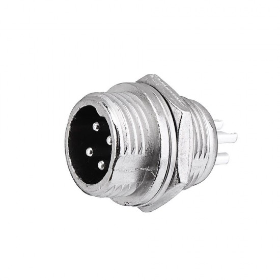 10pcs GX12 4Pin 12mm Male & Female Wire Panel Circular Connector Aviation Socket Plug