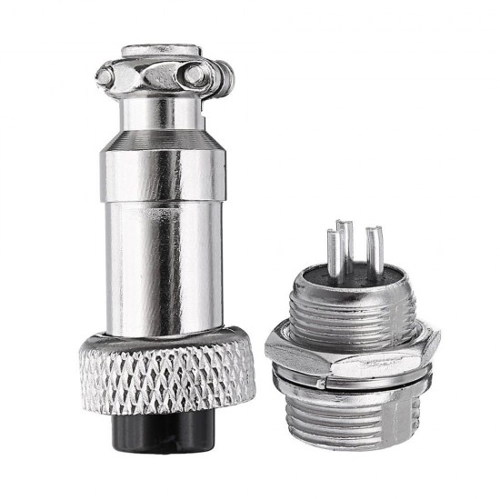 20pcs GX12 3 Pin 12mm Male & Female Wire Panel Circular Connector Aviation Socket Plug 20pcs GX12 3 Pin 12mm Male & Female Wire Panel Circular Connector Aviation Socket Plug