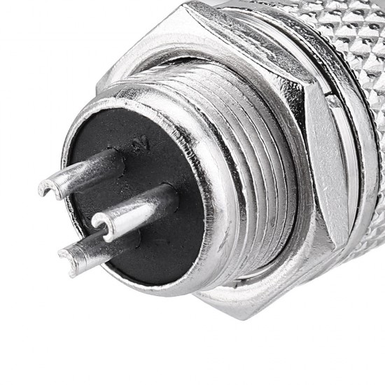 20pcs GX12 3 Pin 12mm Male & Female Wire Panel Circular Connector Aviation Socket Plug 20pcs GX12 3 Pin 12mm Male & Female Wire Panel Circular Connector Aviation Socket Plug