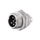 20pcs GX12 6 Pin 12mm Male & Female Wire Panel Circular Connector Aviation Socket Plug