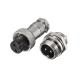 GX12 2Pin Aviation Plug Male/Female 12mm Wire Panel Connector Adapter