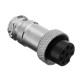 10Set GX16-8 Pin Male And Female Diameter 16mm Wire Panel Connector GX16 Circular Aviation Connector Socket Plug