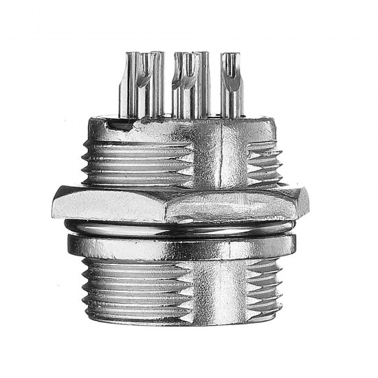 10Set GX16-8 Pin Male And Female Diameter 16mm Wire Panel Connector GX16 Circular Aviation Connector Socket Plug