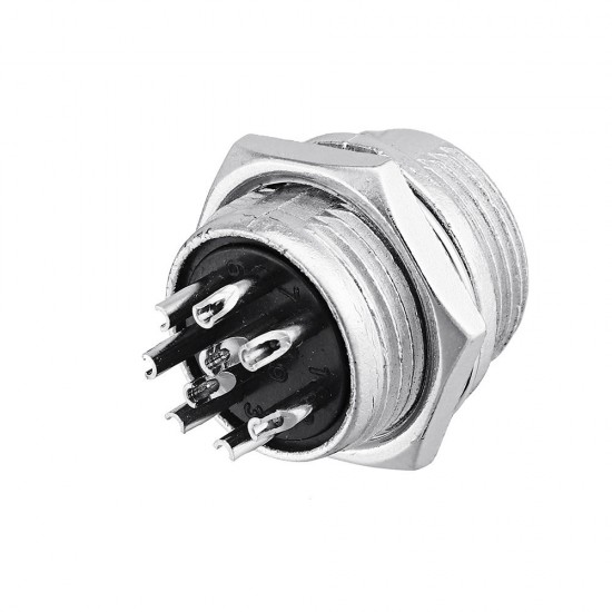10pcs GX16-9 Pin Male And Female Diameter 16mm Wire Panel Connector GX16 Circular Aviation Connector Socket Plug