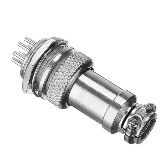 1Set GX16-10 Pin Male And Female Diameter 16mm Wire Panel Connector GX16 Circular Aviation Connector Socket Plug