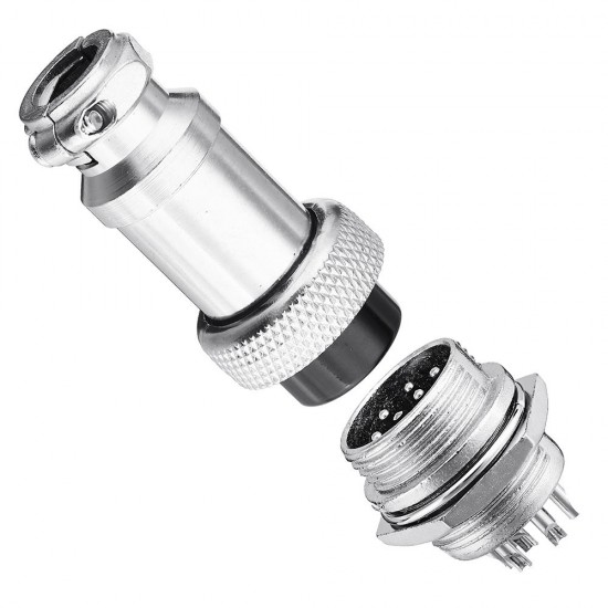 3pcs GX16-9 Pin Male And Female Diameter 16mm Wire Panel Connector GX16 Circular Aviation Connector Socket Plug